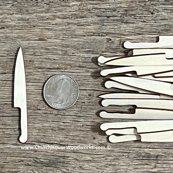 2.5 inch wood CARVING knives knife Halloween