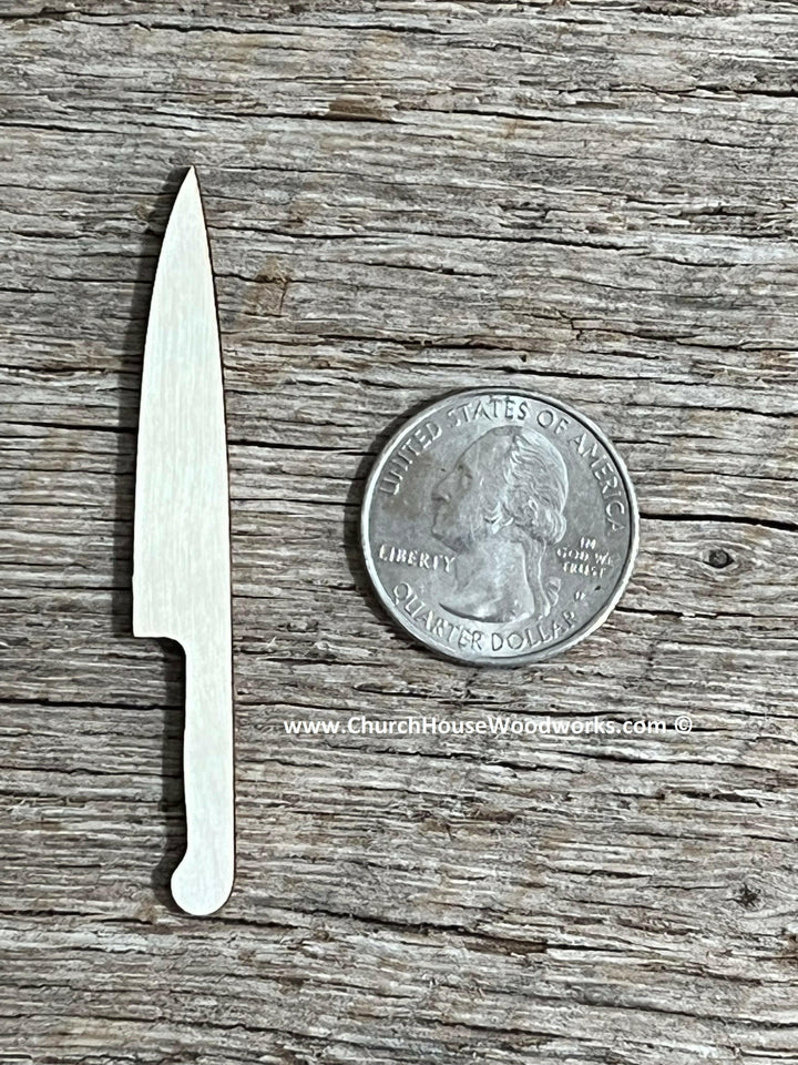 2.5 inch wood CARVING knives knife Halloween