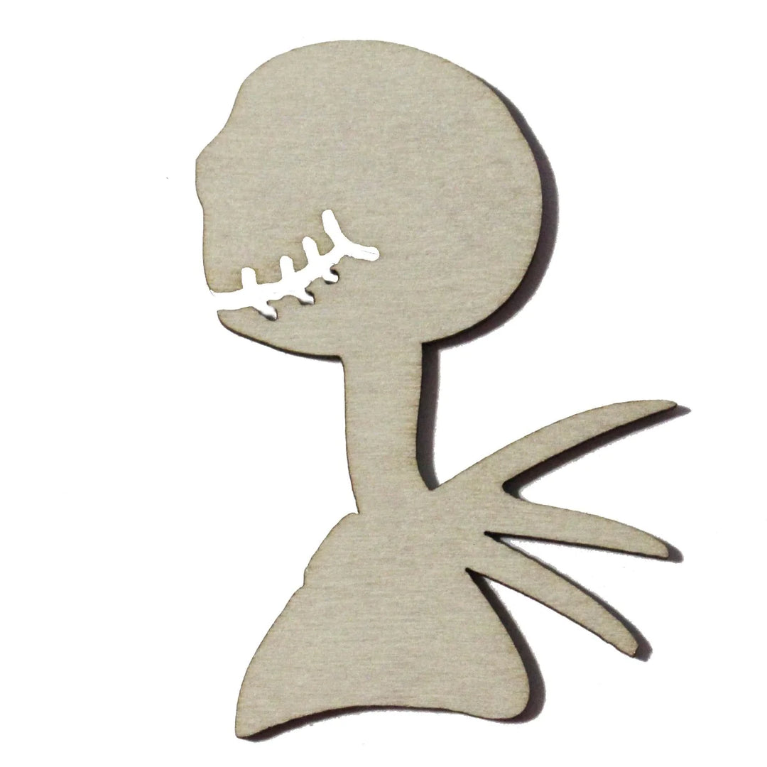 2.5 inch wood shape jack the pumpkin king