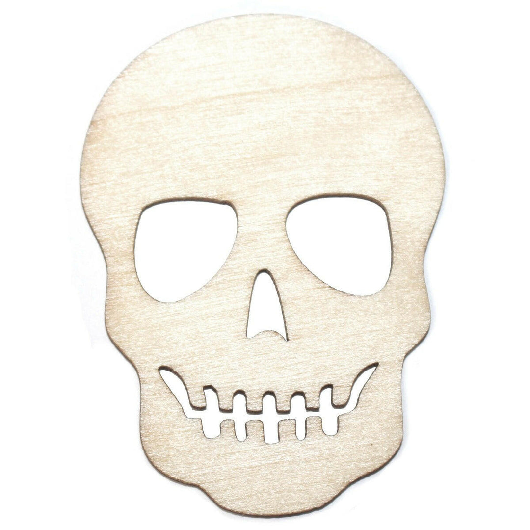 Halloween skull wood shape by churchhousewoodworks.com
