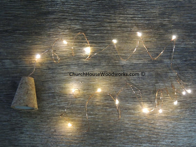 Blinking LED REAL Cork Wine Bottle Lights