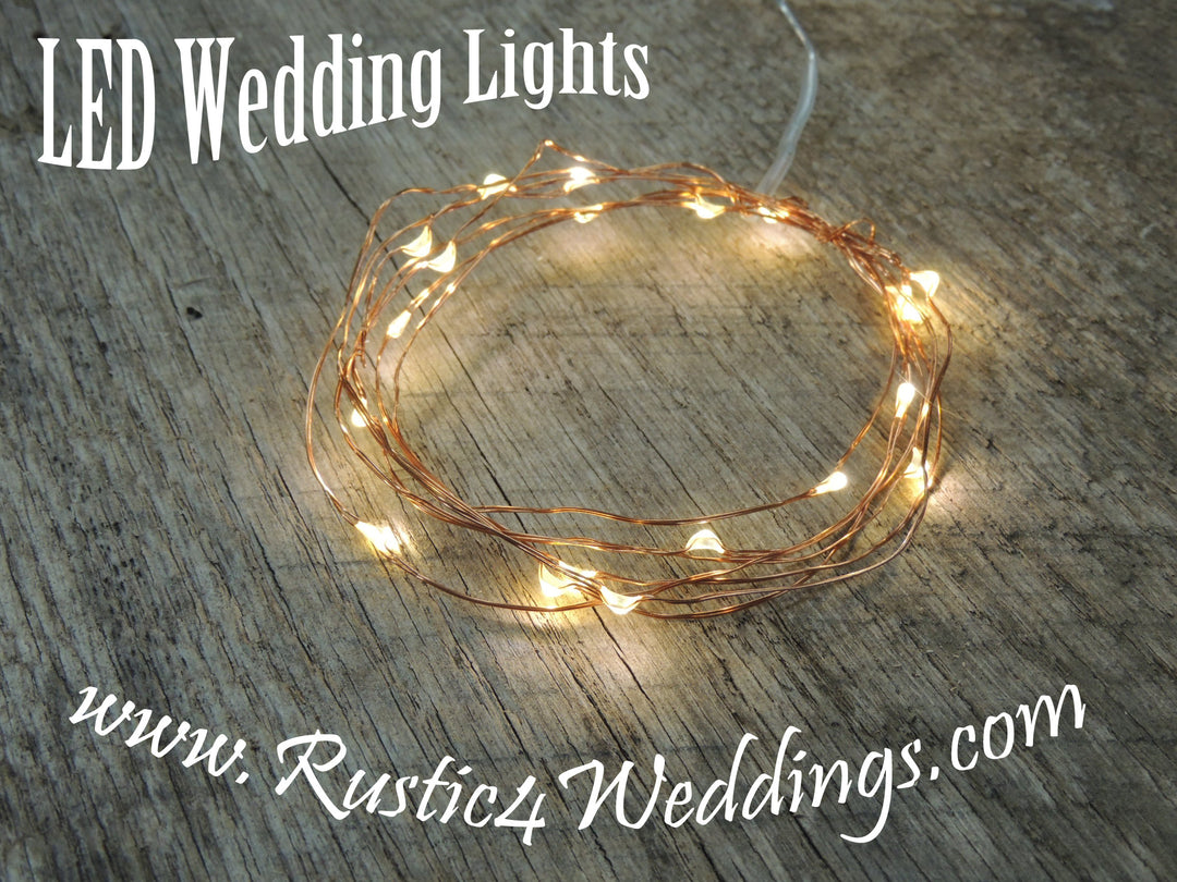 LED Fairy String Lights for Weddings and Home Decor