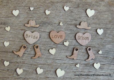 Cowboy Wedding Table Decorations