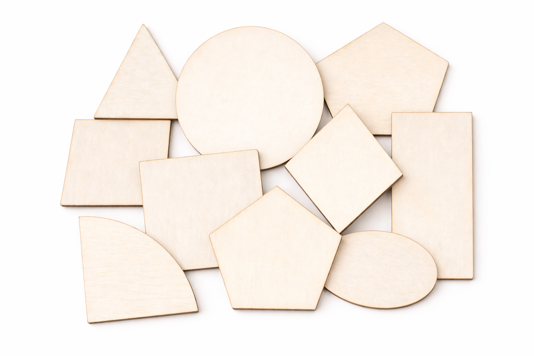 laser cut wood shapes for crafts unfinished