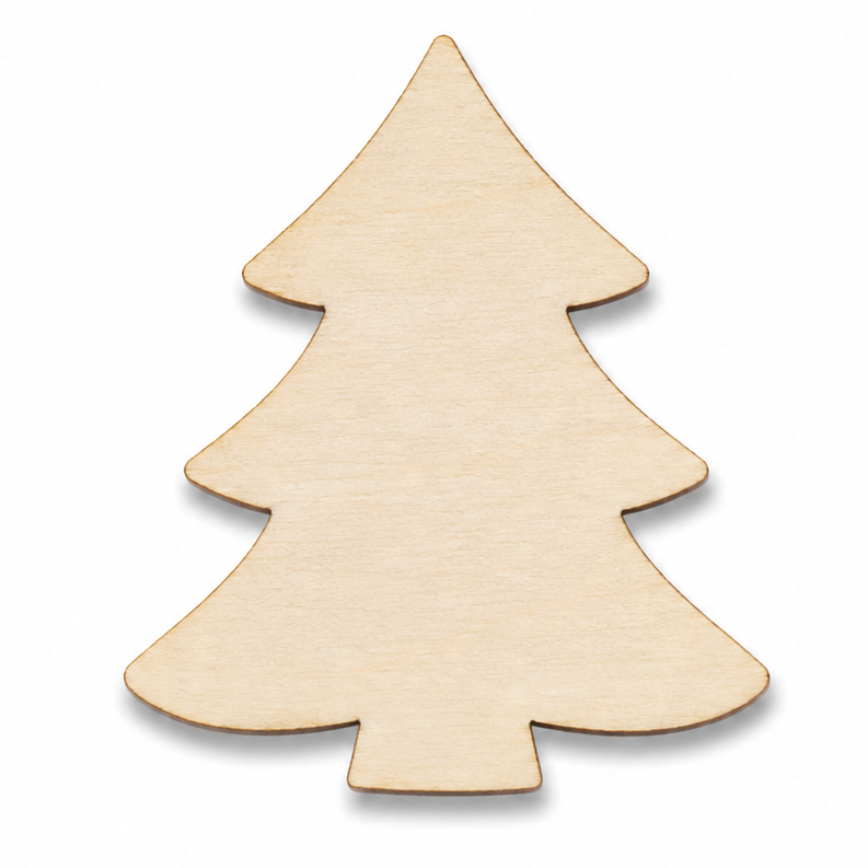 Mini Wood Christmas Tree for making diy Christmas wreaths or ornaments just add glitter or paint on them by ChurchHouseWoodworks.com
