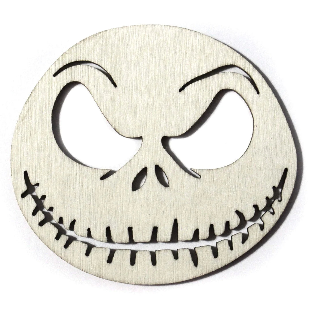 2.5 inch wood shape jack the pumpkin king