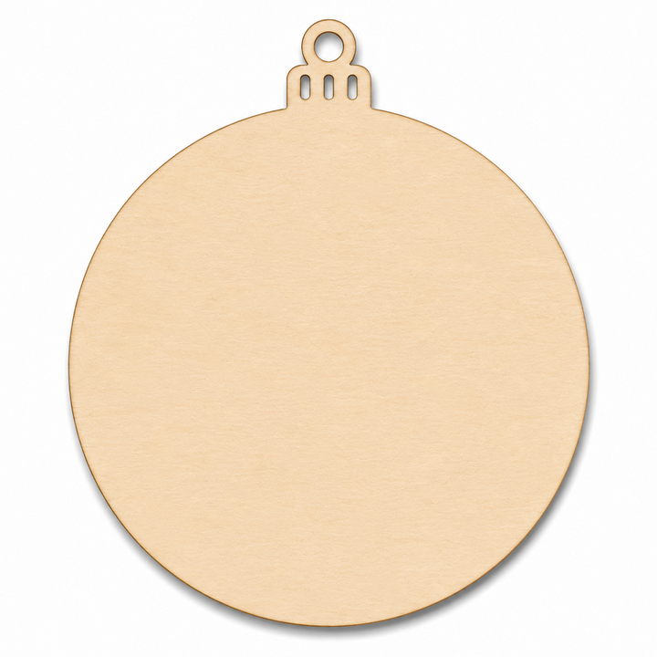 Wood Christmas Ball ornaments to paint on or glitter on to make DIY Christmas wreaths by hot gluing them or add to your tree by ChurchHouseWoodworks.com