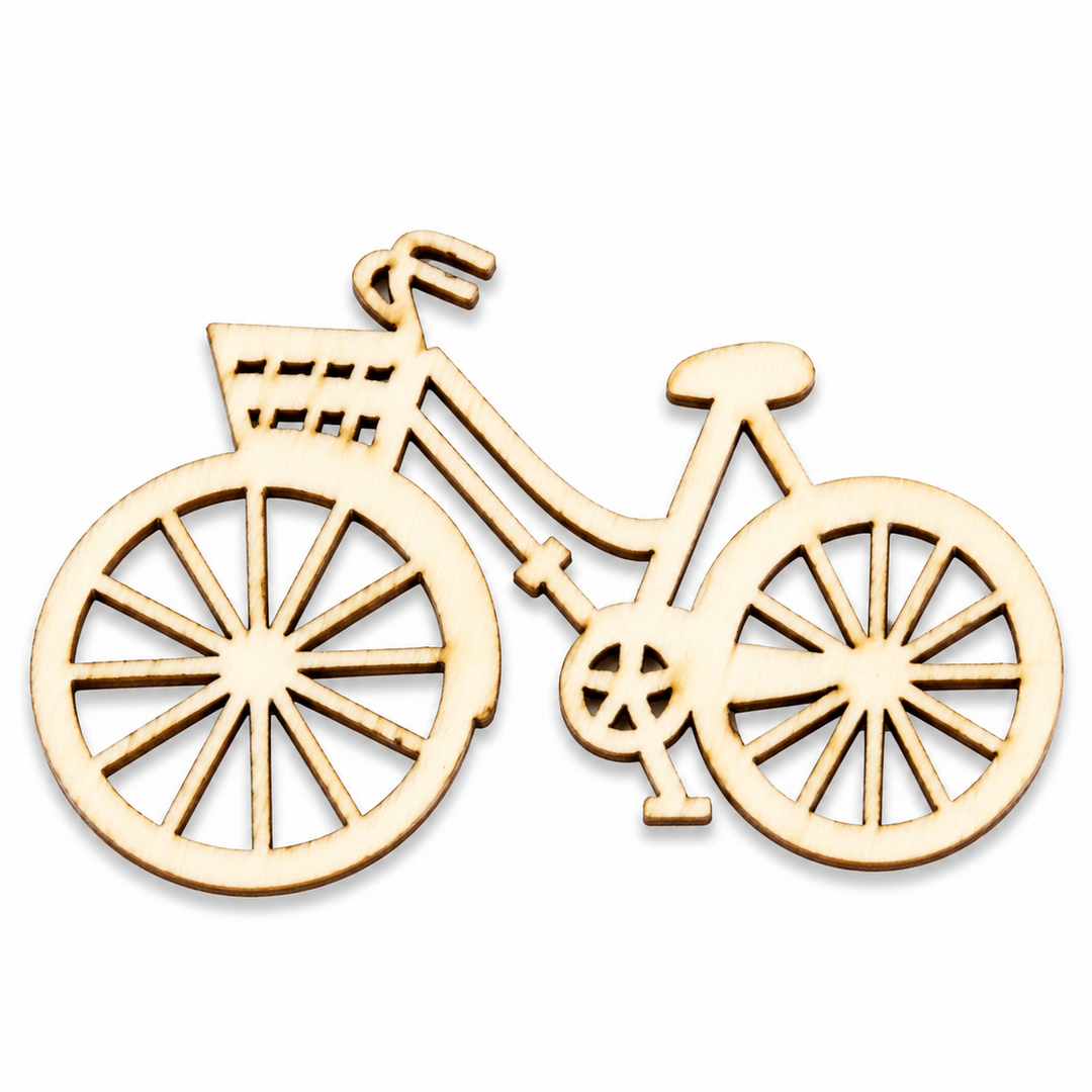 Wood Bicycle Shape Cutout Craft IDIY to paint on by ChurchHouseWoodworks.com Bike shapes