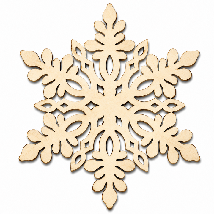 Wood Christmas Ornaments to paint on or glitter by ChurchHouseWoodworks.com