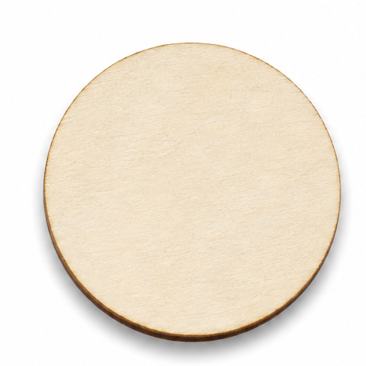 Wood Round Circles cutout shapes for diy crafts and doll house making, educational teaching, crafts and to paint on by ChurchHouseWoodworks.com