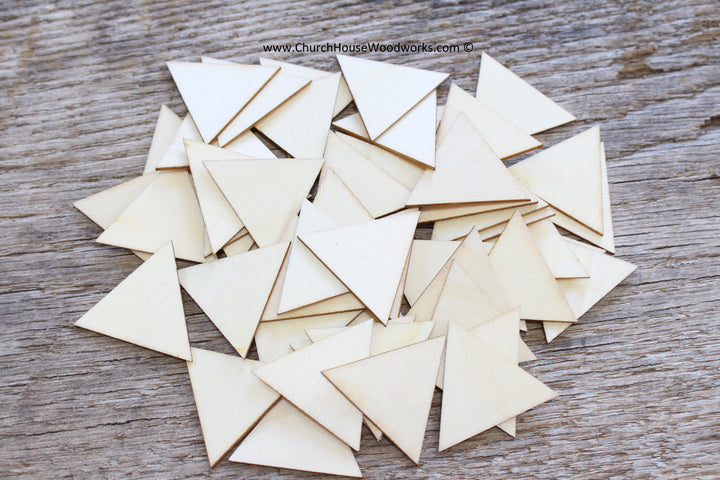 wood craft shapes equilateral triangle wooden pieces 