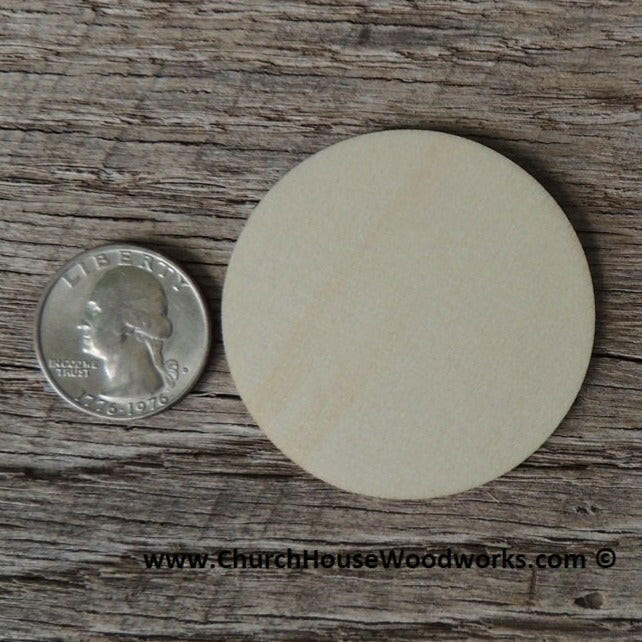 2 inch wood craft circles ornament making scrapbooking crafts 2