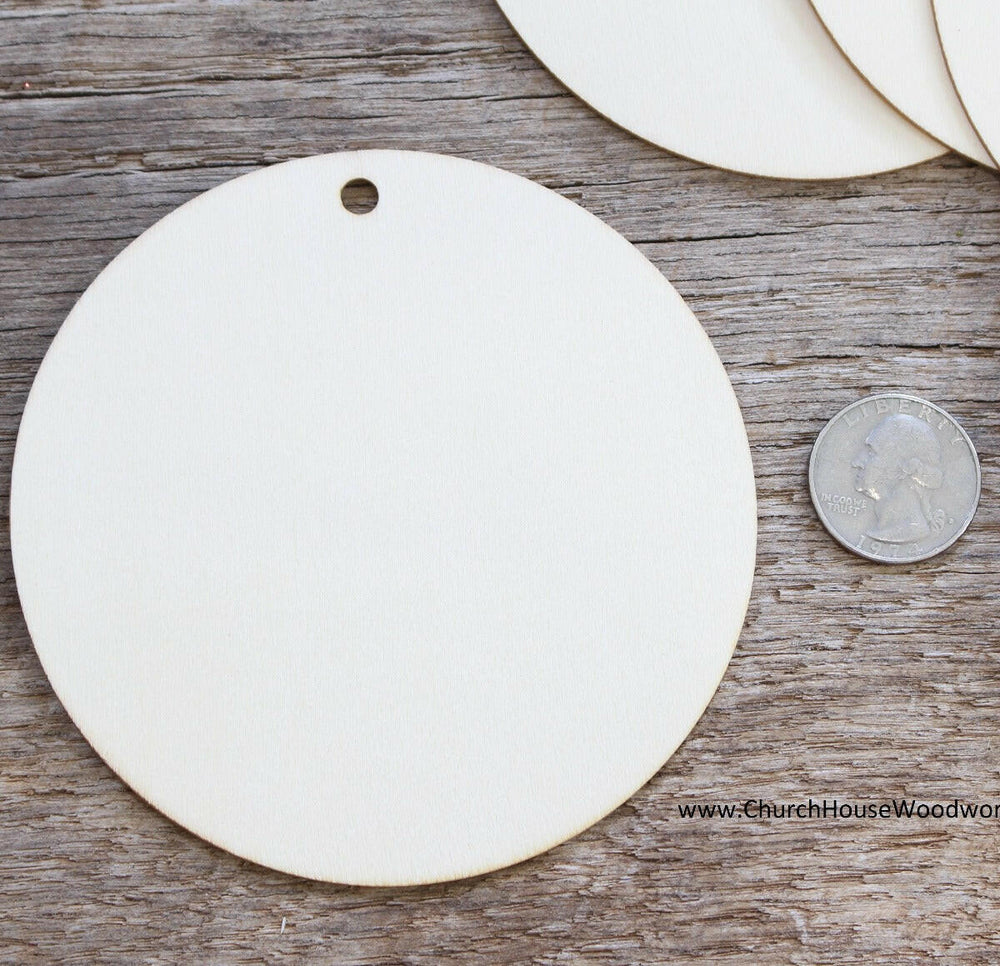 4 inch wood tag blanks for crafts ornaments signs name tags