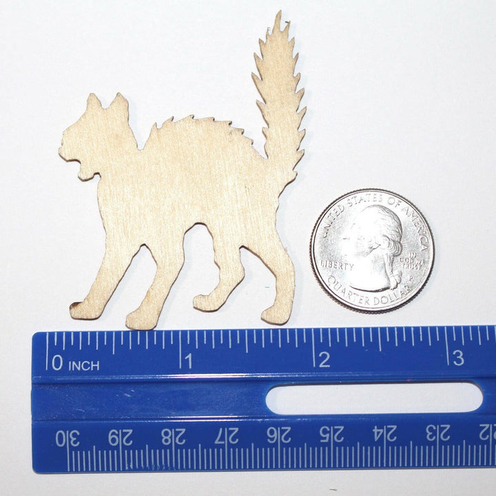 Halloween cat wood shape by churchhousewoodworks.com