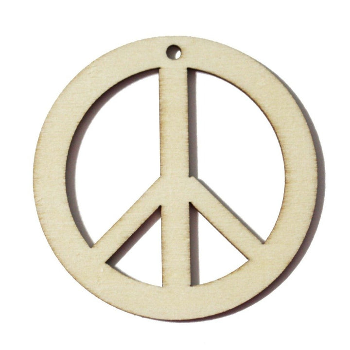 Peace Sign Earring Blanks