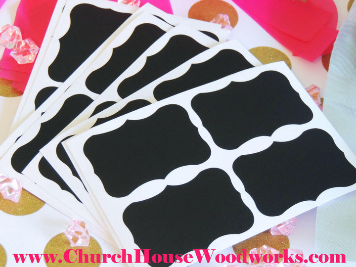 Chalkboard Stickers Labels