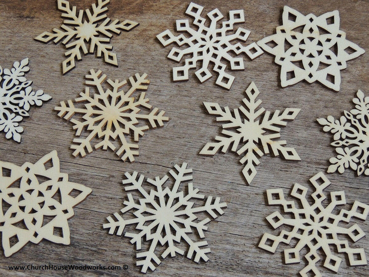 diy snowflake craft supplies