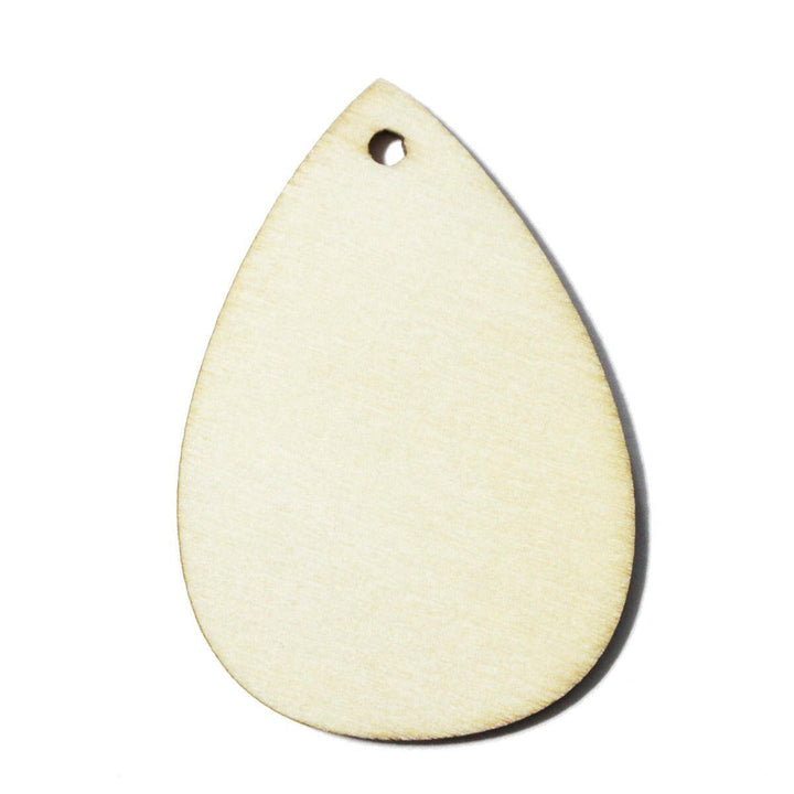 Teardrop Earring Blanks by Church House Woodworks