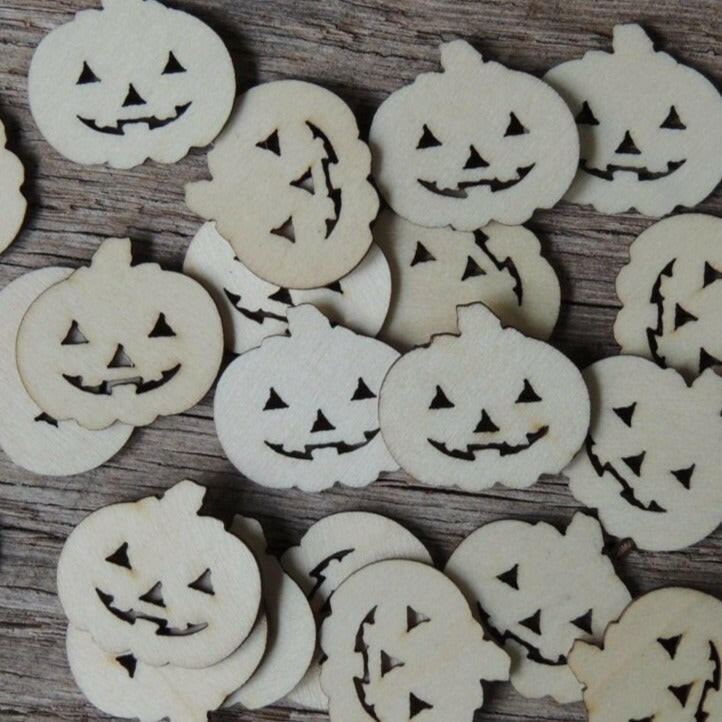 1 inch wood pumpkin shapes wooden pumpkins fall halloween crafts embellishments shapes