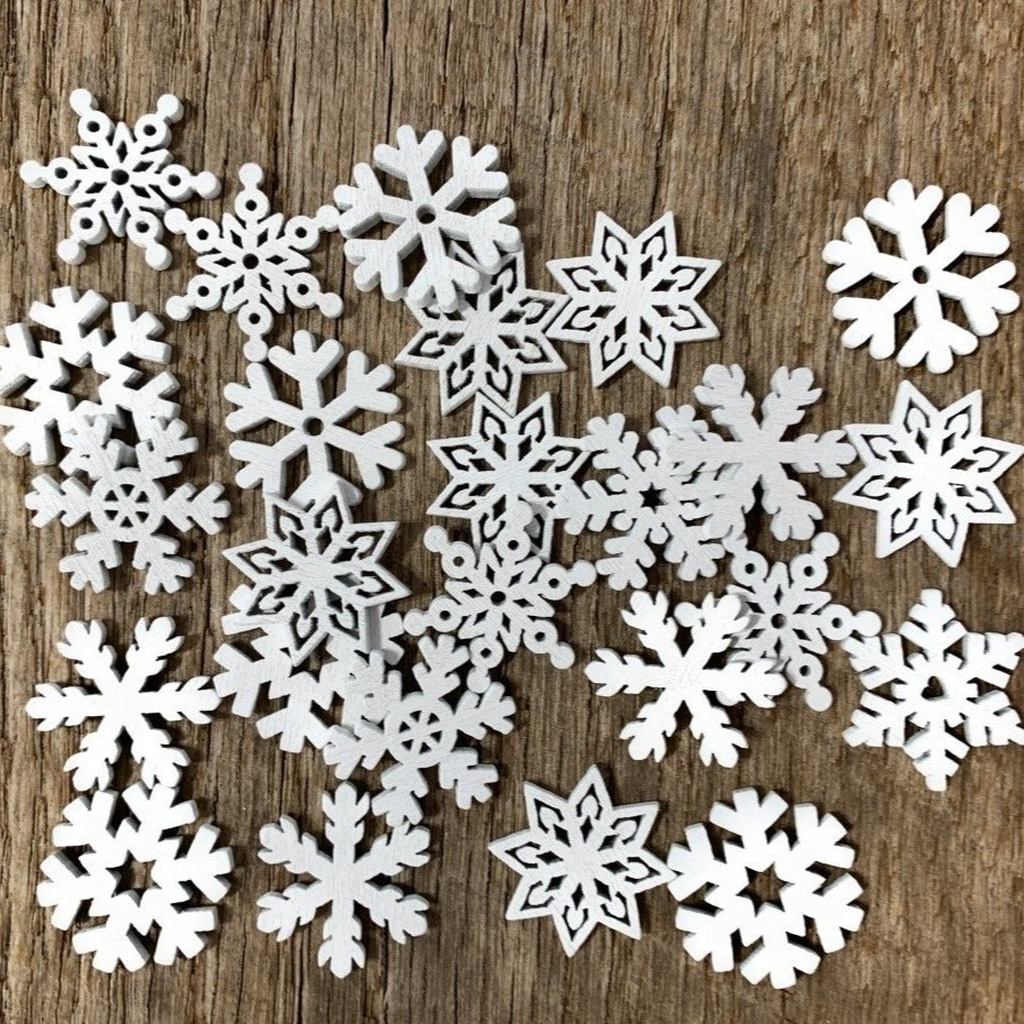 Wooden Christmas Ornaments - Star, Snowflake, Stocking, Christmas Tree –  Church House Woodworks