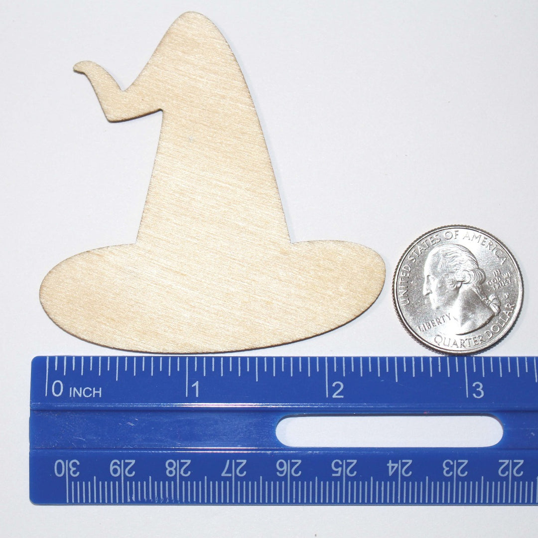 Halloween witch hat wood shape by churchhousewoodworks.com