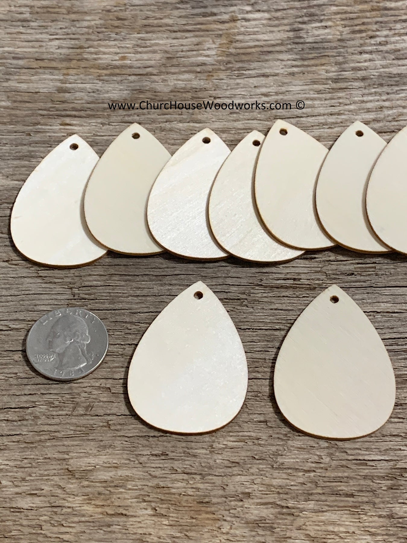 Teardrop Wood Earring Blanks, Diy Earrings, Sold Per Set - Yahoo